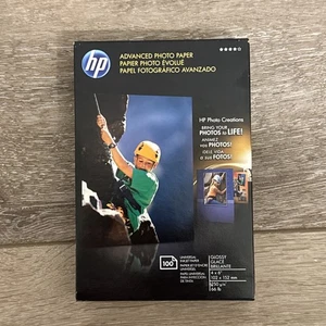 Impresoras de inyección de tinta HP Advanced Photo Glossy Q6638A papel 100 hojas 4x6 66 lb A11 - Imagen 1 de 2