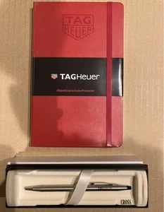 TAG Heuer 2-piece novelty notebook/ballpoint pen set #8adb65 - Picture 1 of 3
