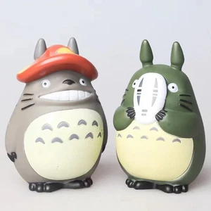 5Pcs Cartoon Totoro Figure Mini Statue Cute Toys Room Ornaments Kawaii Figures T - Picture 1 of 8
