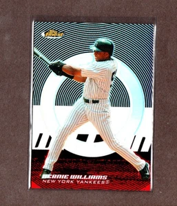 2005 Topps Finest Refractor BERNIE WILLIAMS #45 301/399 [Mint] - Bild 1 von 2