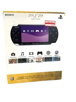 Sony PSP-3000 Launch Edition 64MB Piano Black Handheld System - Image 1 of 3