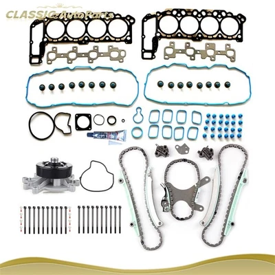 Head Gasket Bolts Set Water Pump Timing Chain 2002-2003 For Jeep Grand Cherokee - Image 1 of 4