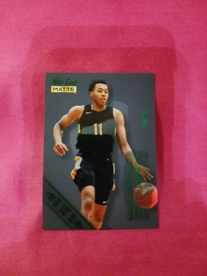 (MINT)#D 128/150 SCOTTIE BARNES 22 WILD CARD MATTE#MB-65 GREEN WILD CARD STRIPE - Image 1 of 4
