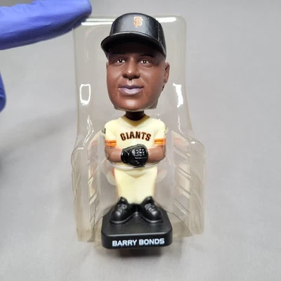 Vintage San Francisco Giants Mini Bobblehead Doll Barry Bonds MLB Baseball 2000s - Image 1 of 4