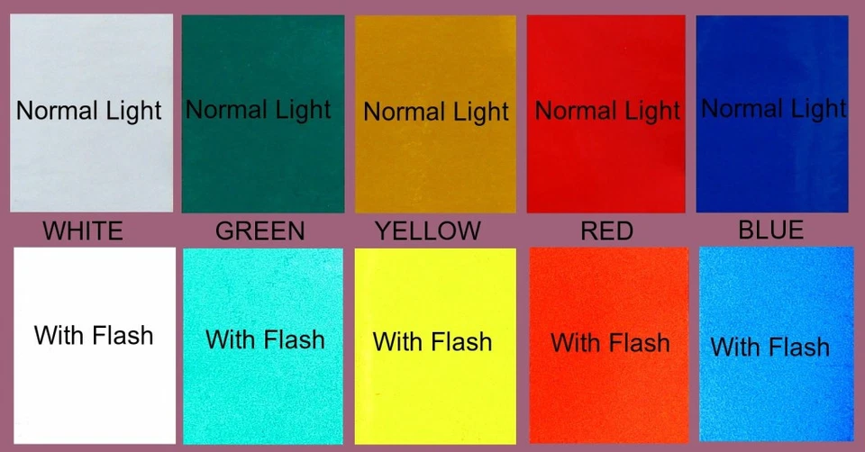 6"X8" VINILO REFLECTANTE CINTA DE VISIBILIDAD calcomanía reflectora Foto 1 de 1