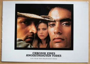 Chronik eines angekündigten Todes Presseheft Rupert Everett Ornella Muti Volonté - Picture 1 of 1