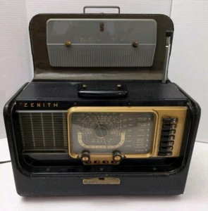 Vintage Zenith Trans Oceanic Model H500 Shortwave Radio- IT WORKS! - Picture 1 of 19