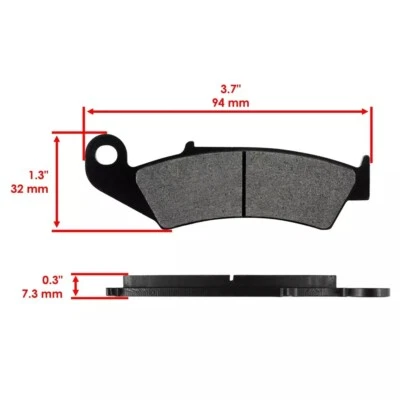 Pastillas freno delanteras Kawasaki KX125 KX250 1997 1998 1999 2000 2001 2002 Foto 1 de 4