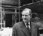 Architect Raymond Erith standing doorway 10 Downing Street prop- 1962 Old Photo