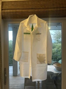 Cannabis Dispensaries Adult One Size Plain Doctor's Lab Coat Halloween 276 - Picture 1 of 7