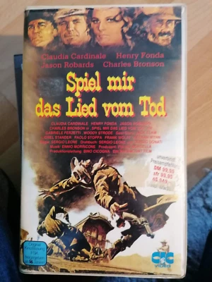 VHS Rarität: Charles Bronson in SPIEL MIR DAS LIED VOM TOD (1968) ERSTAUFLAGE - Bild 1 von 3