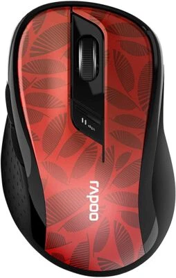 Rapoo M500 Silent Wireless Mouse Bluetooth and Wireless (2.4 GHz) Nano USB Low N - Bild 1 von 4