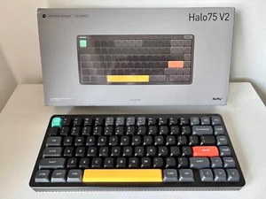 Nuphy Halo75 v2 - Wireless Mechanical Keyboard - Cherry Silent Red Switches - Afbeelding 1 van 5