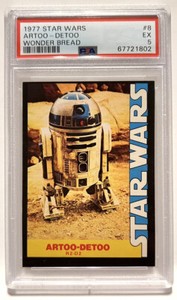1977 Star Wars Wonder Bread #8 Artoo-Detoo PSA 5 EX