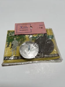 Brújulas novedosas de juguete de hojalata vintage, Japón - Funciona - Imagen 1 de 7