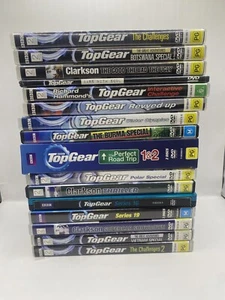 Top Gear 17 DVD Lote a granel Desafíos 2, Coches con alma, Clarkson Thriller y más - Imagen 1 de 10