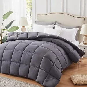 Queen Size Comforter - Down Alternative Comforter All-Season Lightweight Duve... - Picture 1 of 6