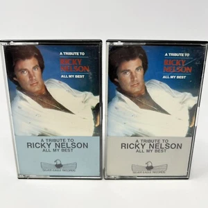Ricky Nelson A Tribute To Ricky Nelson All My Best ~ Tapes 1 & 2 Cassete Tapes - Picture 1 of 10