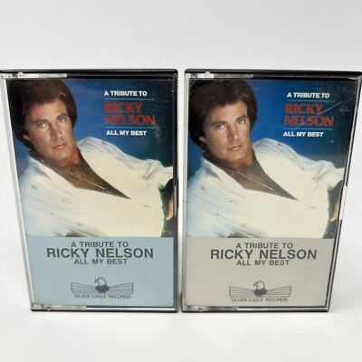 Ricky Nelson A Tribute To Ricky Nelson All My Best ~ Tapes 1 & 2 Cassete Tapes - Image 1 of 4