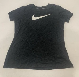Nike T-Shirt Women's Gray Short Sleeve Size Small - Picture 1 of 6