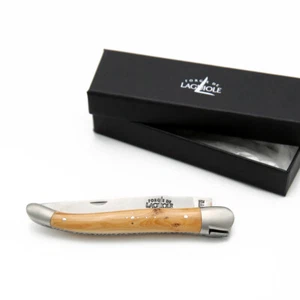 Navaja Forge de Laguiole 12 cm enebro cuchillo de caza cuchillo plegable exterior - Imagen 1 de 3