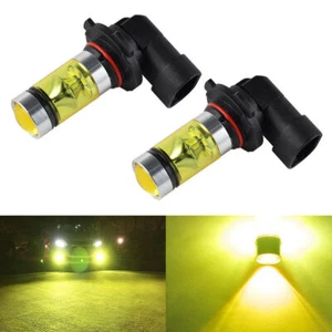 9006 For BMW 330Ci 2001-2005 2006 LED Fog Light 4300K Yellow Bulbs 100W Foglight - Picture 1 of 6