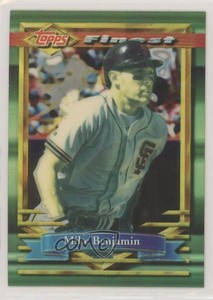 1994 Topps Finest Refractor Mike Benjamin #197