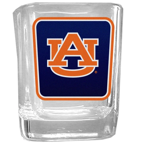 Auburn Tigers Square Shot Glass, NCAA  Licensed Cover