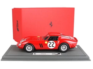 FERRARI 250 GTO #22 24H OF LE MANS (1962) & VITRINE 1/18 MODEL BBR BBR1862 - Bild 1 von 9