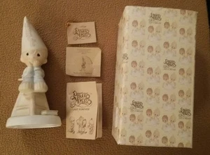 Precious Moments Figurine 1982 "Nobody's Perfect" E-9268 - Picture 1 of 8