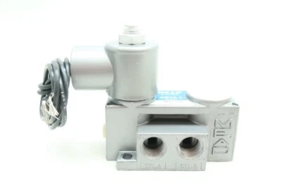 Válvula solenóide Mead Fluid Dynamics N2-SC Nova I 120v-AC 1/4 polegadas Npt - Imagem 1 de 4