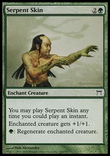 Magic the Gathering MTG Serpent Skin (240) Champions of Kamigawa   NM