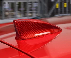 1pc Red Antenna Aerial Roof Shark Cover Trim For Honda Civic 2022-2023 - Foto 1 di 2