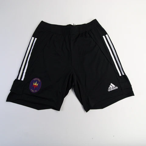 Chicago Fire adidas Aeroready Athletic Shorts Men's Black New Cover