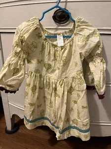 Matilda Jane Girls Shirt Tunic Paint by Numbers Hot Air Balloons Long Sleeve 4 - Picture 1 of 2