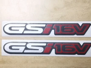 2 pegatinas emblema GSi16V C20XE 20XE Opel Corsa Kadett Astra Sticker • o2 - Imagen 1 de 2