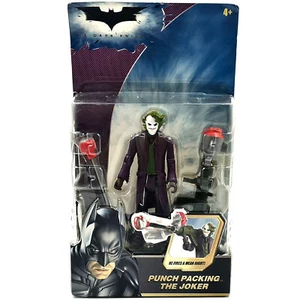 PUNCH PACKING THE JOKER FIGURE DARK KNIGHT 2008 MATTEL DC COMICS BATMAN OVP NEU - Bild 1 von 5
