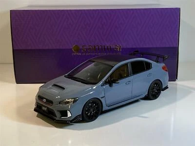 Subaru STi S208 NBR Challenge Pack Carbon Rear Wing Grey 1:18 Kyosho - Image 1 of 4