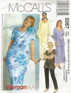 Para mujer Top Falda Pantalones Patrón de Costura Talla Grande 18W-24W McCalls 3287 Nuevo Sin Cortar - Imagen 1 de 2