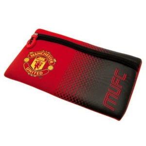 Manchester United FC Pencil Case Christmas Birthday Gift Idea Fan Back to School - Picture 1 of 3
