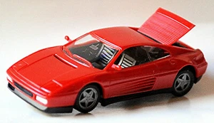 Ferrari 348tb Coupè 1989-93 Rosso 1:87 Herpa High-Tech 025256 - Foto 1 di 11
