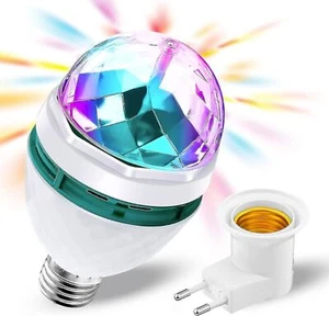 Feux Discothèque 360° Rotatif Avec Connecteur A de Sécurité, Boule Disque - Afbeelding 1 van 10