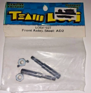 Team Losi RC LOSA1027 Front Axles Steel AD2 - Picture 1 of 2