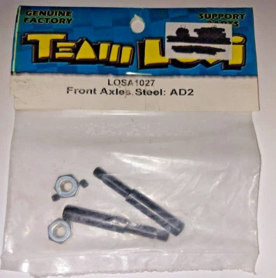 Team Losi RC LOSA1027 Front Axles Steel AD2 - Image 1 of 2