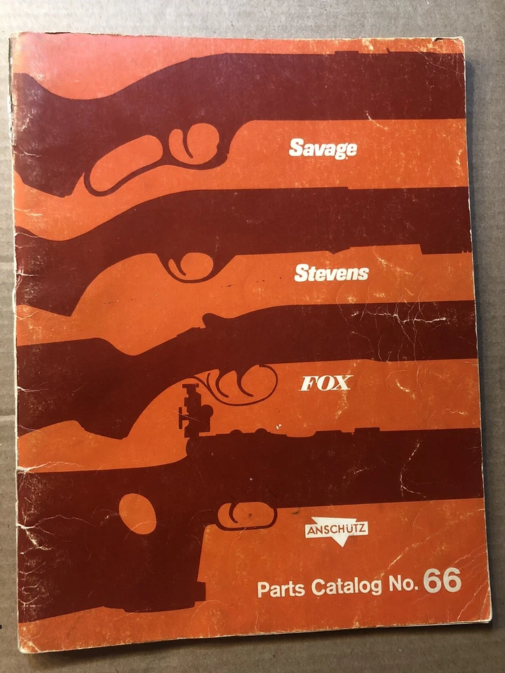 Savage, Stevens, Fox and Anschutz Parts Catalog No. 66 Original - Image 1 of 1
