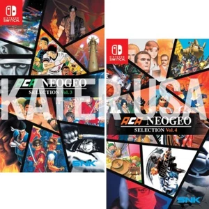 ACA NEOGEO Selection Vol. 3 + Vol. 4 Switch Brand New Game Bundle Special [2025] - Picture 1 of 5