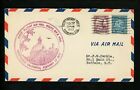 US Post Geschichte Luftpost CAM 8 Sacramento CA 27.2.1933 AAMC #8S22
