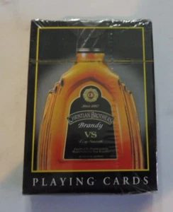Sealed Vintage Christian Brothers Brandy Playing Cards Ungeöffnet - Bild 1 von 6