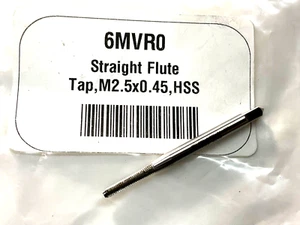NEW! OSG M2.5 X 0.45 HSS THREADING TAP, STRAIGHT FLUTE - Picture 1 of 2