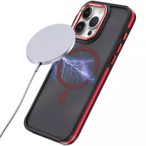 Funda para iPhone 15 14 13 12 Pro Max 11 Magsafe magnética resistente a los golpes - Imagen 1 de 18